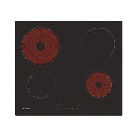 Candy | CH64CCB | Hob | Vitroceramic | Number of burners/cooking zones 4 | Touch | Black - 2
